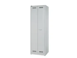 schoonmaakkast,HxBxD 1850x600x500mm,4vakken/kledingstang/haken - 5