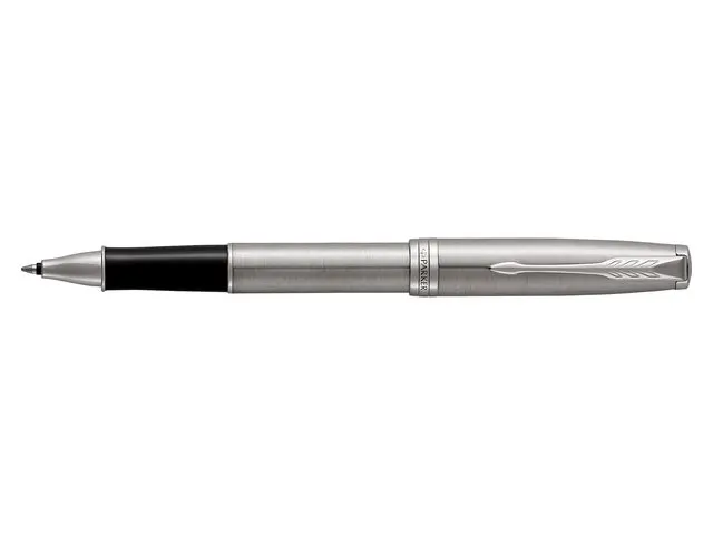 Rollerpen Parker Sonnet Stainless Steel CT Finish Fijn