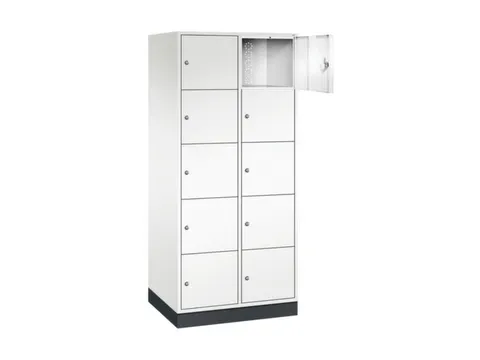 grootvolume-lockersysteem,HxBxD 1950x820x600mm,2x5vakken,cil.-slot
