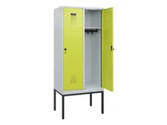 schoollocker,HxBxD 1950x800x500mm,2vak,vak B 400mm,draaigrendel