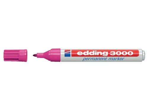 Viltstift edding 3000 rond roze 1.5-3mm