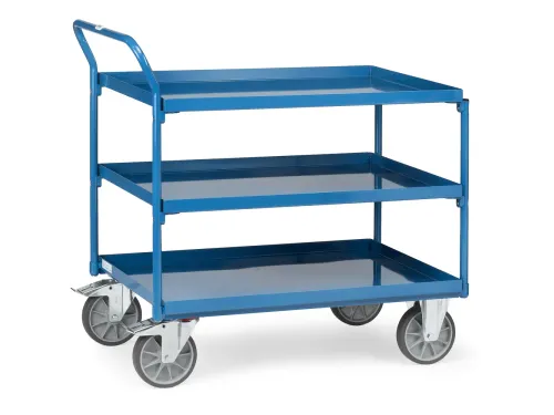 Tafelwagen 4930 Staalplaat En Rand 400kg 3 Etages 850x500mm