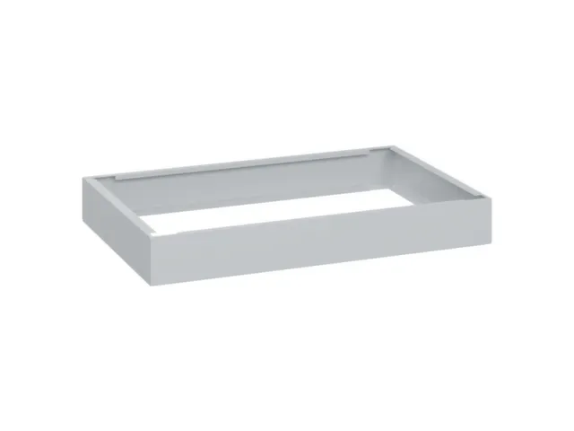 sokkel,HxBxD 100x800x500mm,kunststof,RAL7035,meerprijs