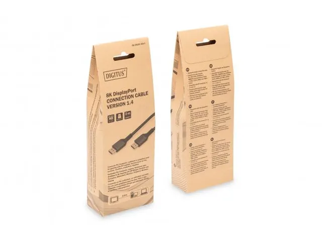 Câble de connexion DisplayPort Premium type DP 1.4 M/M 2m alu UHD 8K