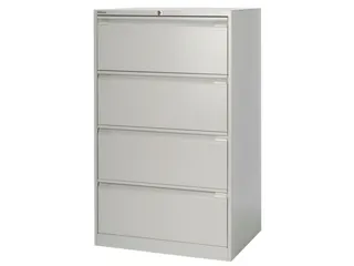 hangmappenkast,HxBxD 1321x800x622mm,4hangmappenframes,twee banen - 2