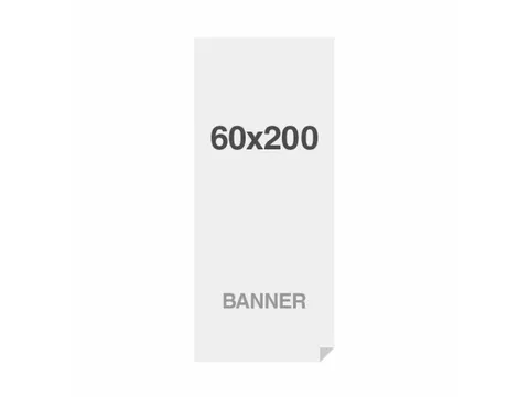 Print voor Banner 60x200cm Symbio 510g/m² PVC Mat Oppervlak