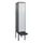 locker met bank,HxBxD 2120x400x815mm,1vak,vak B 400mm,cil.-slot