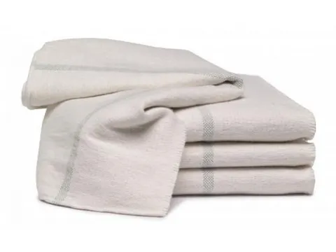 Wecoline Dweil Ongeruwd met groene streep 70x80cm