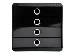 Ladenblok Pop-Box zwart/ zilver