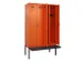 locker met bank,voor scheiding van kleding,HxBxD 2120x1200x815mm,4vak
