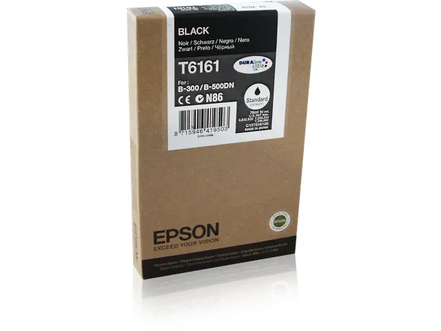 Inkt tank Black T6161 DURABrite Ultra Ink
