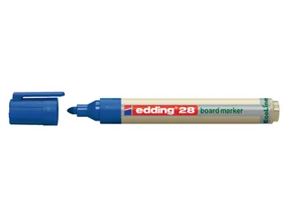 Viltstift edding 28 whiteboard EcoLine rond blauw 1.5-3mm - 1