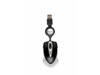Verbatim Go Mini muis Ambidexter kabel optisch 1000DPI zwart - 2