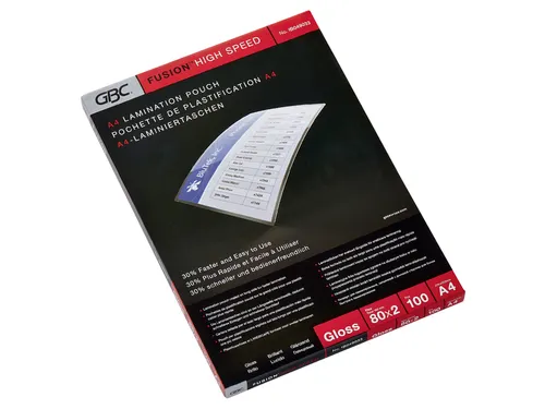 Lamineerhoes GBC A4 highspeed 2x80micron 100stuks
