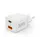 Oplader Hama USB-C/USB-A Mini PD 30W wit