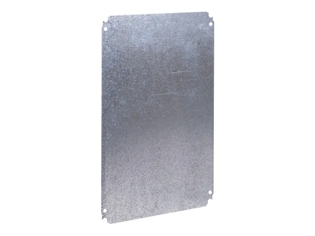 Volle montageplaat - 800x600mm - Gegalvaniseerd plaatstaal