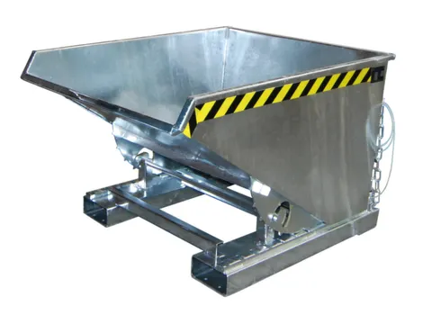 Kiepbak Hxbxd 835x1070x1260mm 0.60m³ Afrolmechaniek Vuurverzinkt