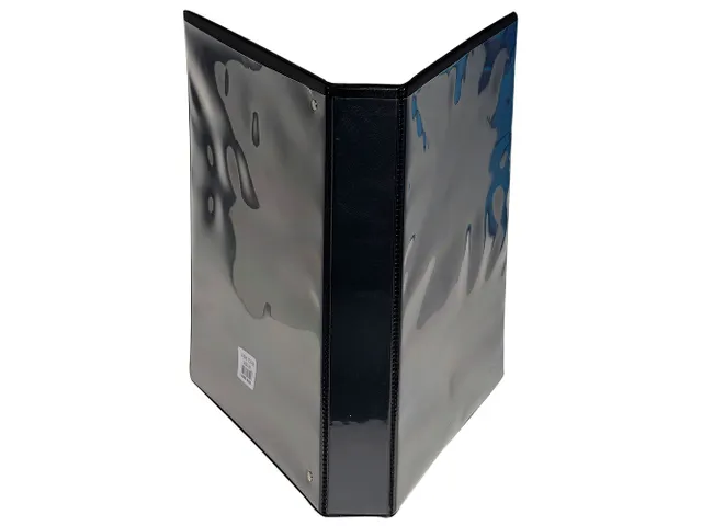 Ringmap PP personaliseerbaar Kreacover 4 D-ringen 40mm A4 maxi Zwart
