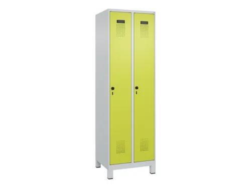 locker voor scheiding van kleding,HxBxD 1950x600x500mm,2vak