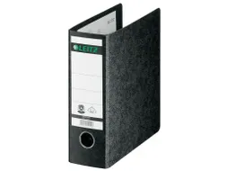 Ordner Leitz 1075 A5 77mm staand karton zwart