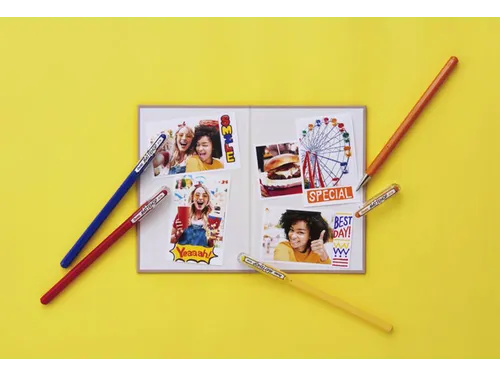 Gelschrijver Pentel K110 Mattehop medium geel