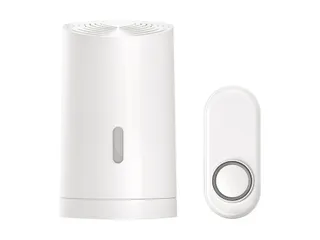 Draadloze deurbelset KlikAanKlikUit ACDB-9000AC wit - 2