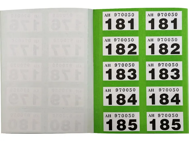 Genummerde Tickets 1-500