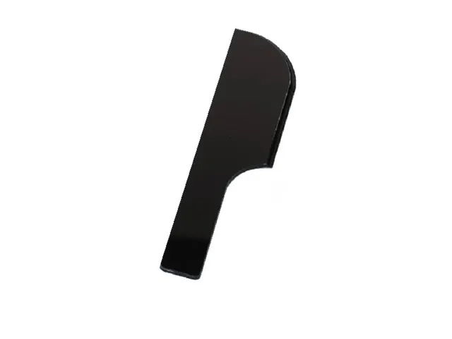 Gehaktspatel kunststof 260mm Zwart