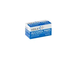 Alcohol doekjes Heka 6.5x3cm niet steriel