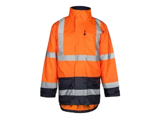 OXXA Alberto 0980 parka maat L fluororanje marineblauw - 1