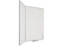 Smit Visual Drievlaksbord 90x120cm Emaille wit RC-10