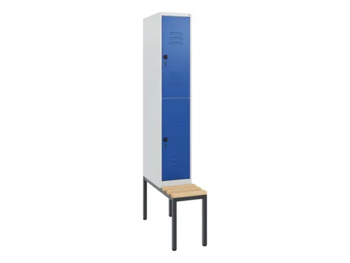 Dubbeldekse dekenkist,HxBxD 1950x300x815mm,1x2vak.,vak B 300mm