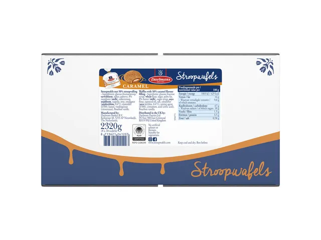 Stroopwafel Daelmans toefzak 290 gram