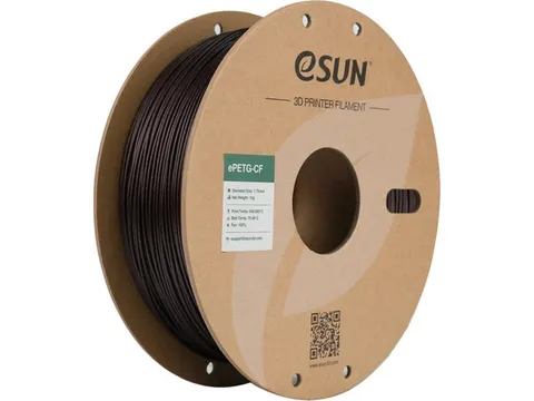 eSUN 3D Printer Filament ePETG-CF 1 75mm Donker Rood 1kg
