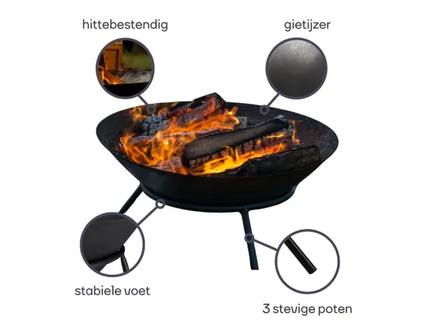 Vuurschaal Diameter 56cm