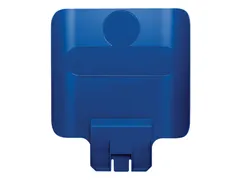 Paneel Rubbermaid Slim Jim Recyclestation voor label blauw