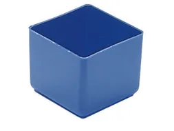 Inzetbak HxLxB 40x49x49mm Polystyreen Blauw 50 stuks