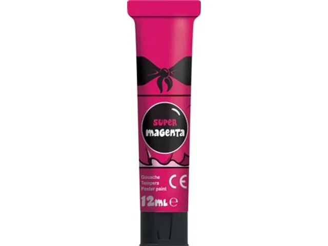 Color'Peps plakkaatverf, 12ml, 12 tubes assorti