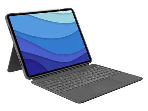 Etui clavier Combo Touch iPad Pro (5ème gen) QWERTY Anglais US gris
