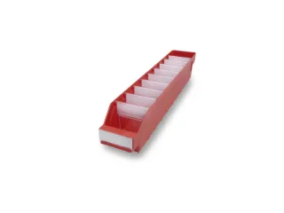 Stellingbakken Pp Hxbxd 95X90X500Mm Rood - 1