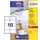 Adresetiket Avery L7173-250 99.1x57mm Wit Laserprinter 2500 Stuks