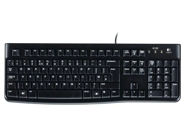 Logitech K120 Met Bekabeling Toetsenbord Qwerty