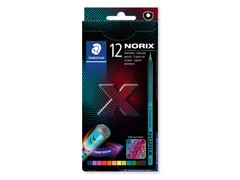 Staedtler NORIX-kleurpotloden Smart Design set 12 kleuren