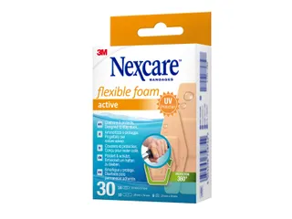 Wondpleister Nexcare active flexible foam waterbestendig 30 stuks asso - 7