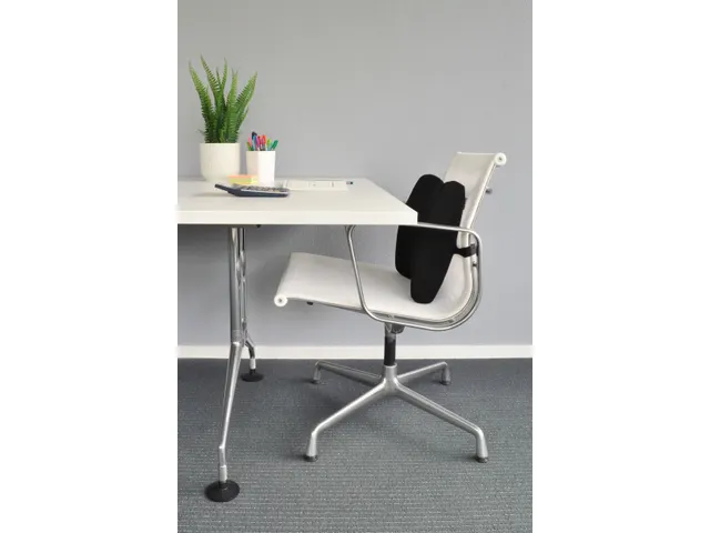 Ergonomische Rugsteun Vleugelvormig Stevig Mesh stof-schuim 70 mm dik