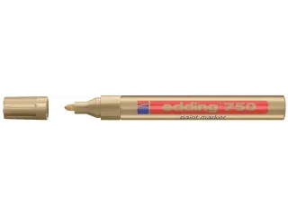 Viltstift edding 750 lakmarker rond goud 2-4mm - 1
