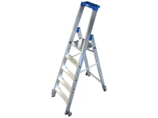 Verrijdbare Boktrap Aluminium L 1 96M 5Treden - 2