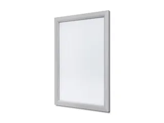 Vergrendelbaar notitiebord Outdoor Slim 4xA4 Zilver - 1