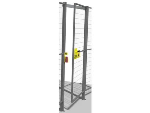 Draaideur Veiligheidshek B 800mm Smart Fix Safe Lock 2200 Mm