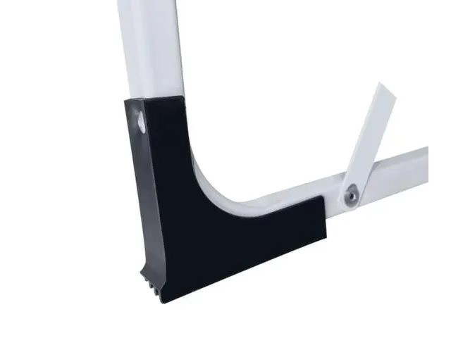 vouwtrapje,2treden m. antislipmatten,HxBxD 815x465x550mm,wit,staal